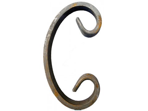 Element kuty „C”, 180x90 MM, PŁASKOWNIK 12X6 MM 85.030