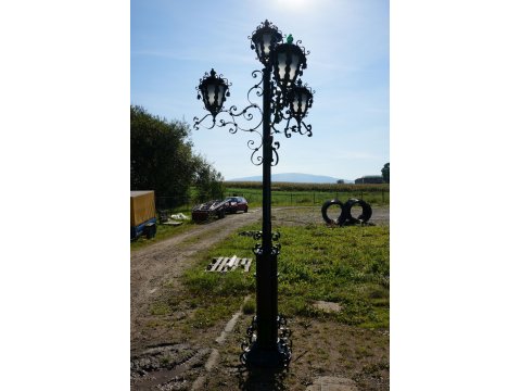 Lampa kuta stalowa ogrodowa LK12