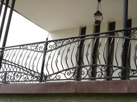 Balustrada kuta zewnętrzna balkon BKZ04