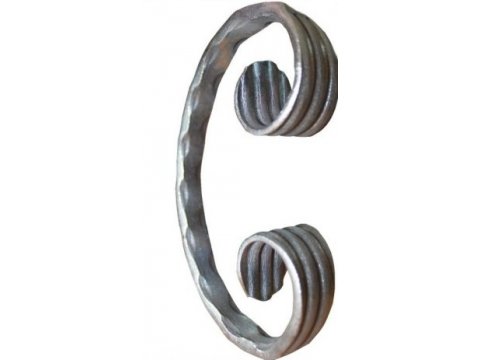 Młotkowane  „C”, 220x130mm, 12x6 mm 98.006