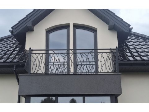 Balustrada kuta zewnętrzna...