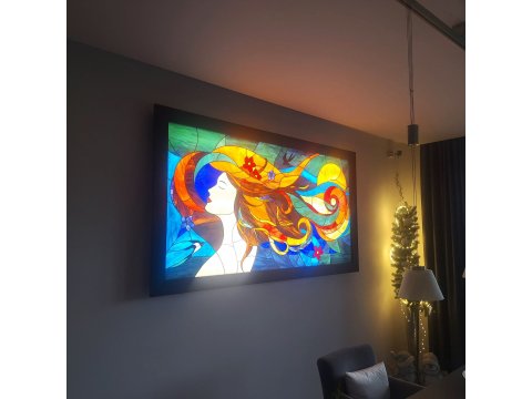 Witraż podświetlany obraz W017