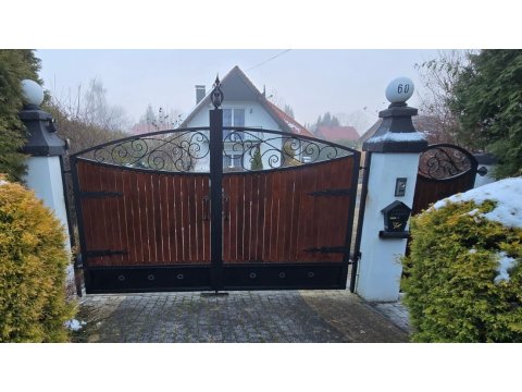 Brama kuta uchylna z...