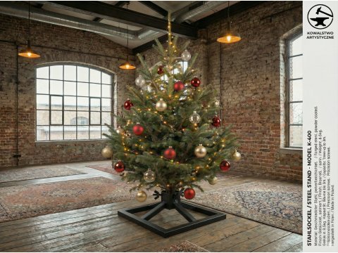 Choinkowy stojak kuty...