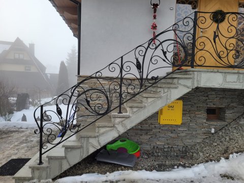 Balustrada kuta schodowa...