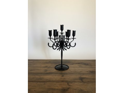 Świecznik kuty gotycki 7...