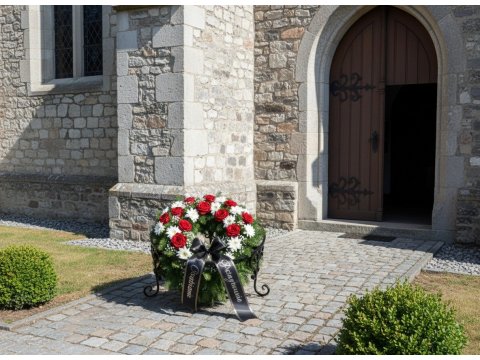 Kuty stojak na wieńce...