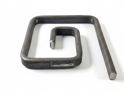 Element kuty skrętny 12X6mm grecki wzór