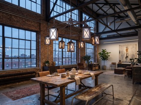 Lampa sufitowa z metalu...