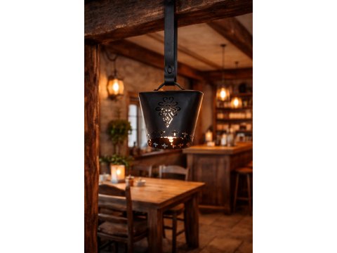 Lampa stalowa w stylu...